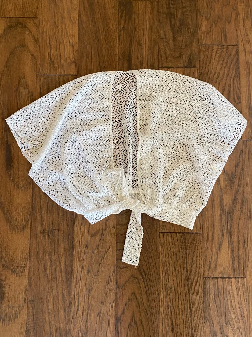 1980s Shawl/Bathing Suit cover up